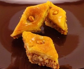 image de pâtisserie orientale